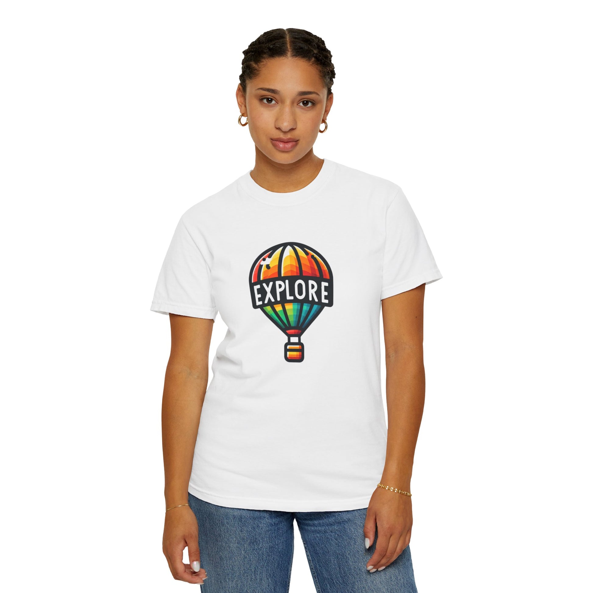 Colorful Balloon Graphic Tee