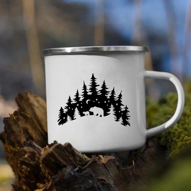 Bears in Forest Mug