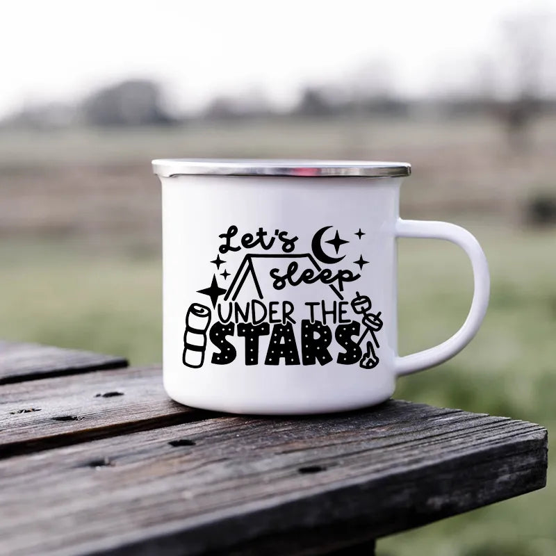 Let's Sleep Under the Stars Mug