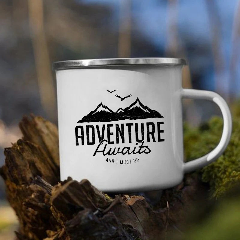 Adventure Awaits and I Must Go Mug